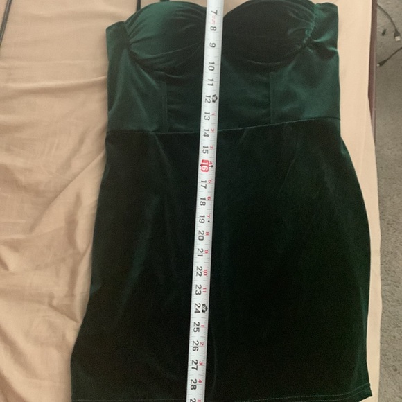 Green Windsor suede mini dress - Picture 5 of 5